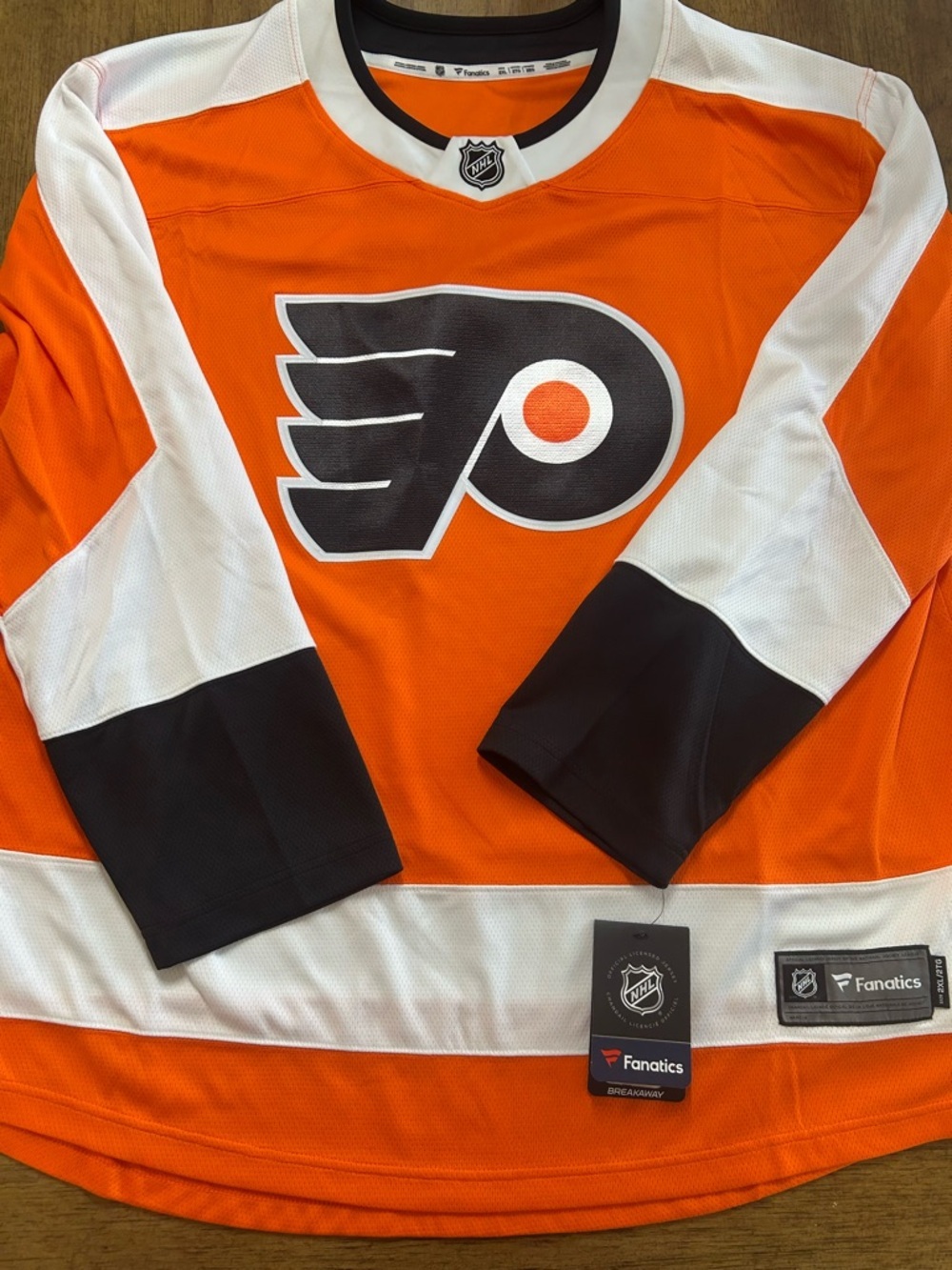 NWT Fanatics Philadelphia Flyers Hockey Jersey 2XL 🏒 - Picture 1 of 2
